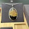 Серебряный кулон с симбирцитом