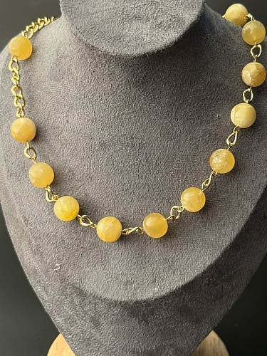 Симбирцитовые бусы