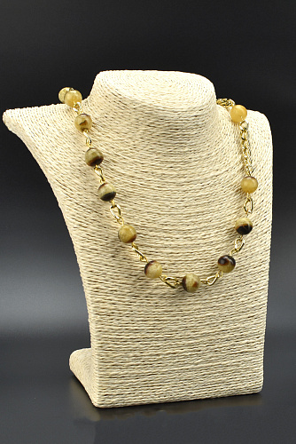 Симбирцитовые бусы