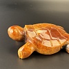 Резная черепаха из симбирцита.