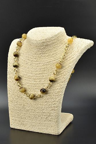 Симбирцитовые бусы