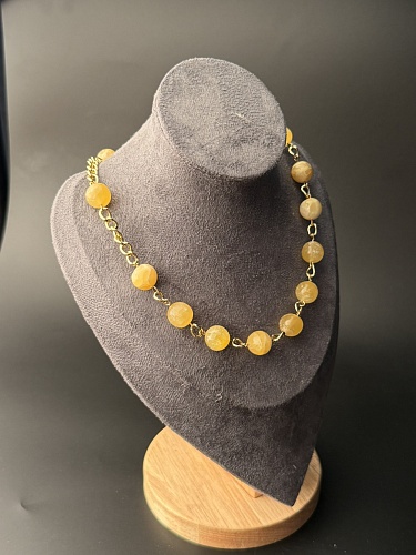 Симбирцитовые бусы