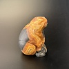 Кот манул. Резной.