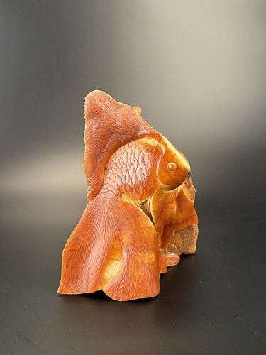 Рыба резная. Симбирцит.