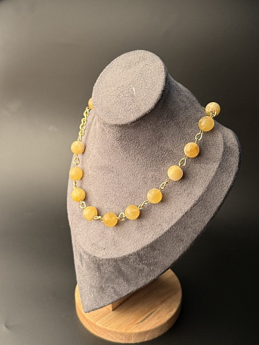 Симбирцитовые бусы