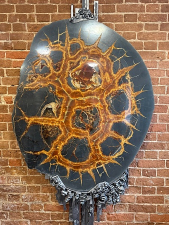 Спил симбирцитовой конкреции