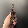 Распил позвонка ихтиозавра 11х 9 см