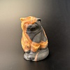 Кот манул. Резной.